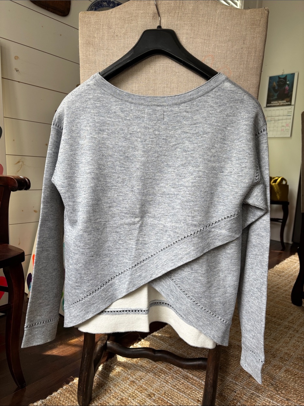 Sundays Gray Women's Crewneck Sweater